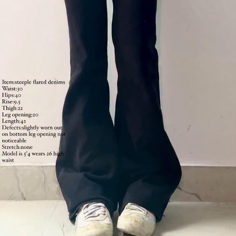 STEEPLE Jack Flared Denims!!